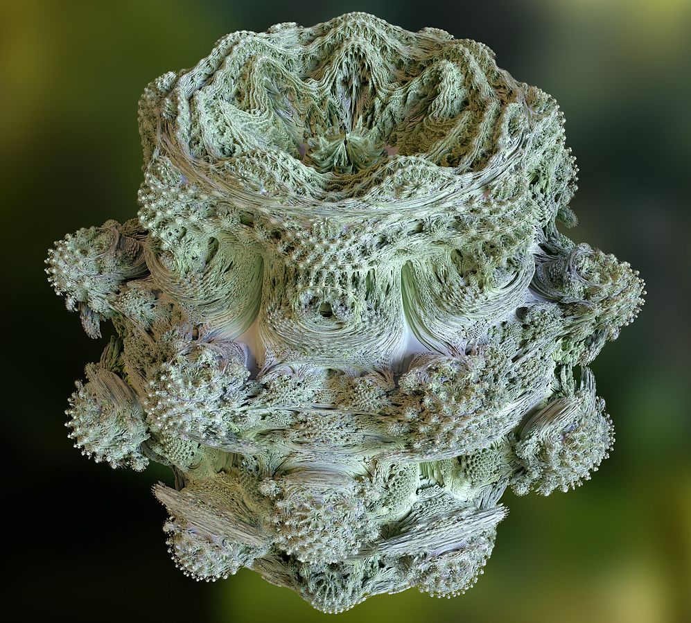 The mandelbulb. Source: Wikipedia