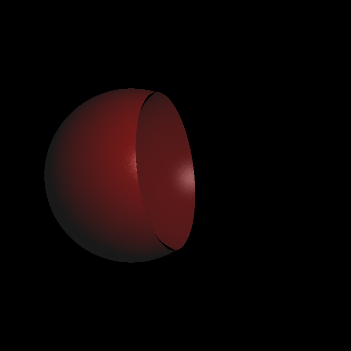 Difference of two spheres